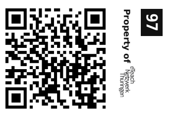 Label sticker 30 × 20 mm for UID 97